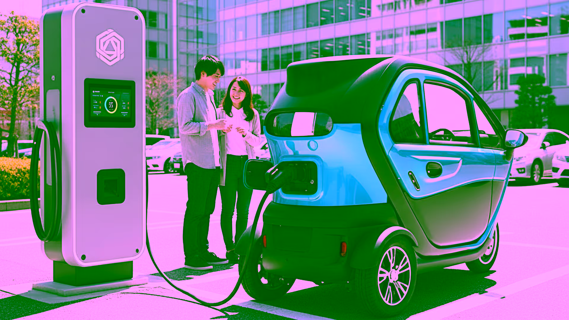 AURIX Core 50 EV charging network