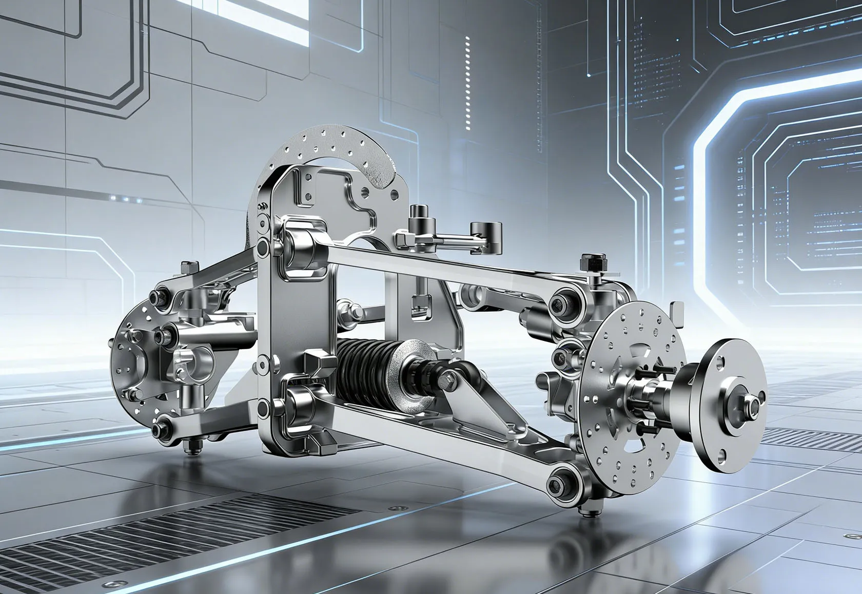 MLS Front Wheel System Diagram